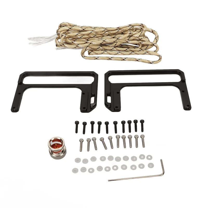MUNEFE Short Wave Radio Bracket, Shortwave Radio Shield, CNC Radio Bracke Suitable for Xiegu X6100