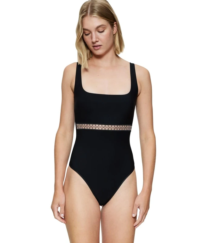 Triumph Women's Palina Cosmic Heartbeat Body Shirt, Black, XL