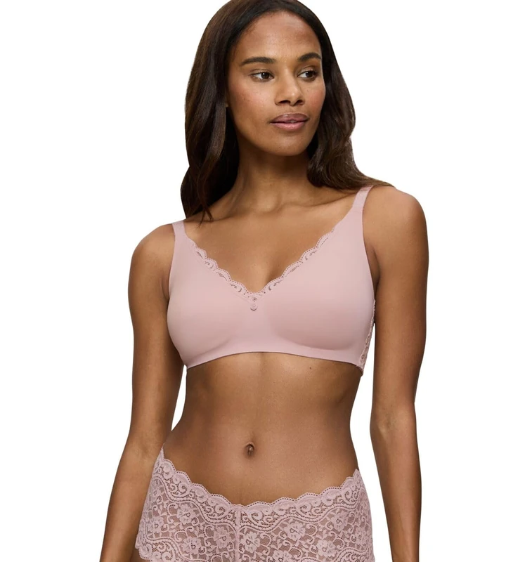 Triumph Women's Amourette Minimizer Bra, Mauve Rose, 32DD