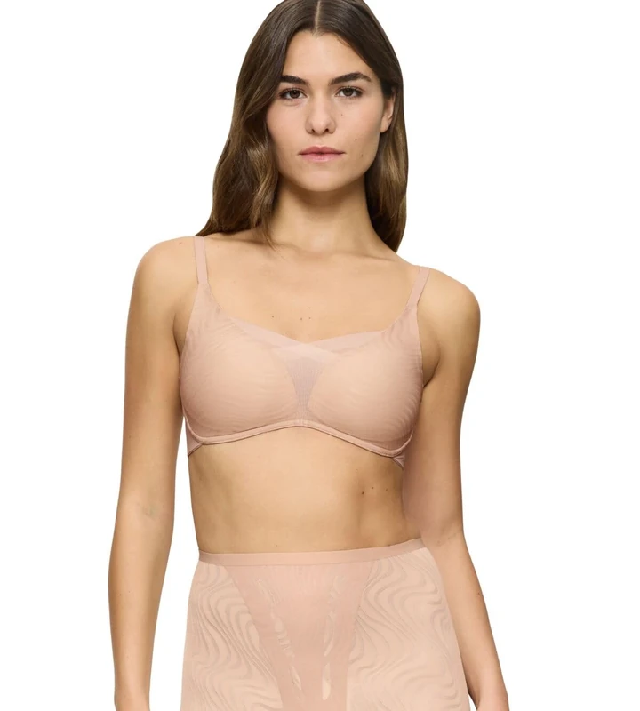 Triumph Women's Shape Smart Ellipse Bra, Neutral Beige, 2