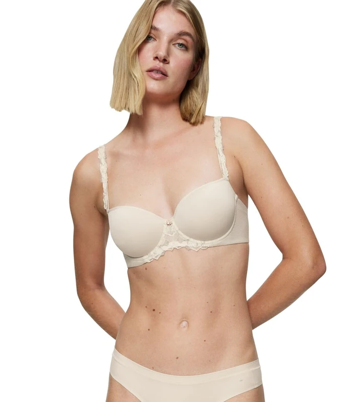 Triumph Women's Wild Azalea Florale Bra, Beige (Natural (076), 38C - Image 1