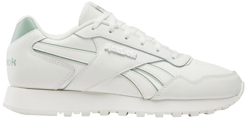 Reebok Glide Women's Sneaker, Chalk Chalk Hybrid Green, 6 UK