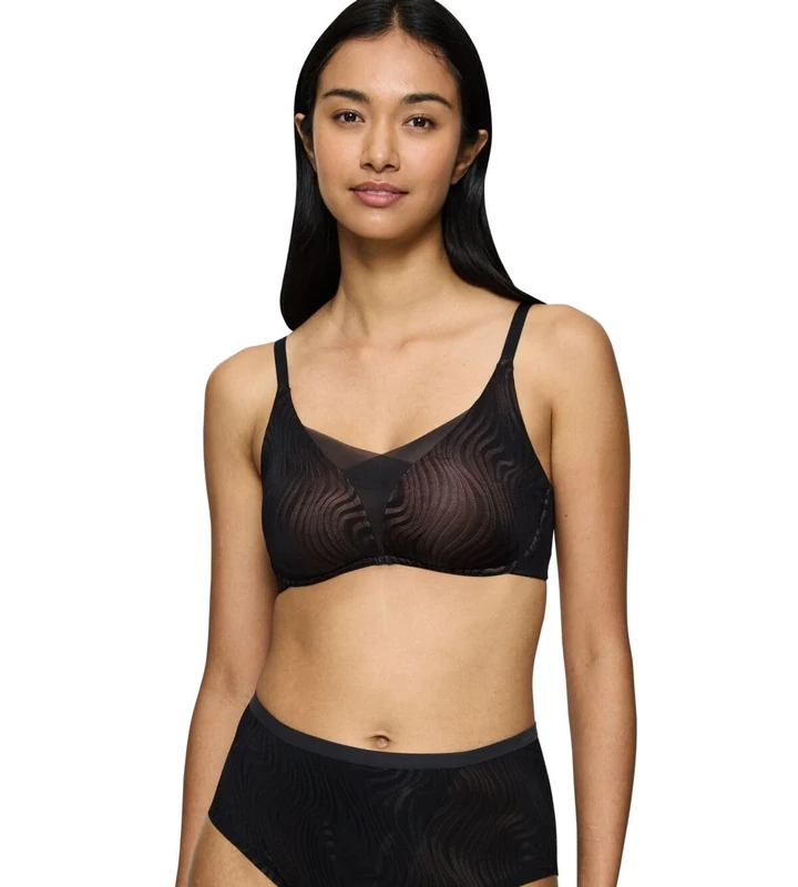 Triumph Women's Shape Smart Ellipse Bra, Black, 2