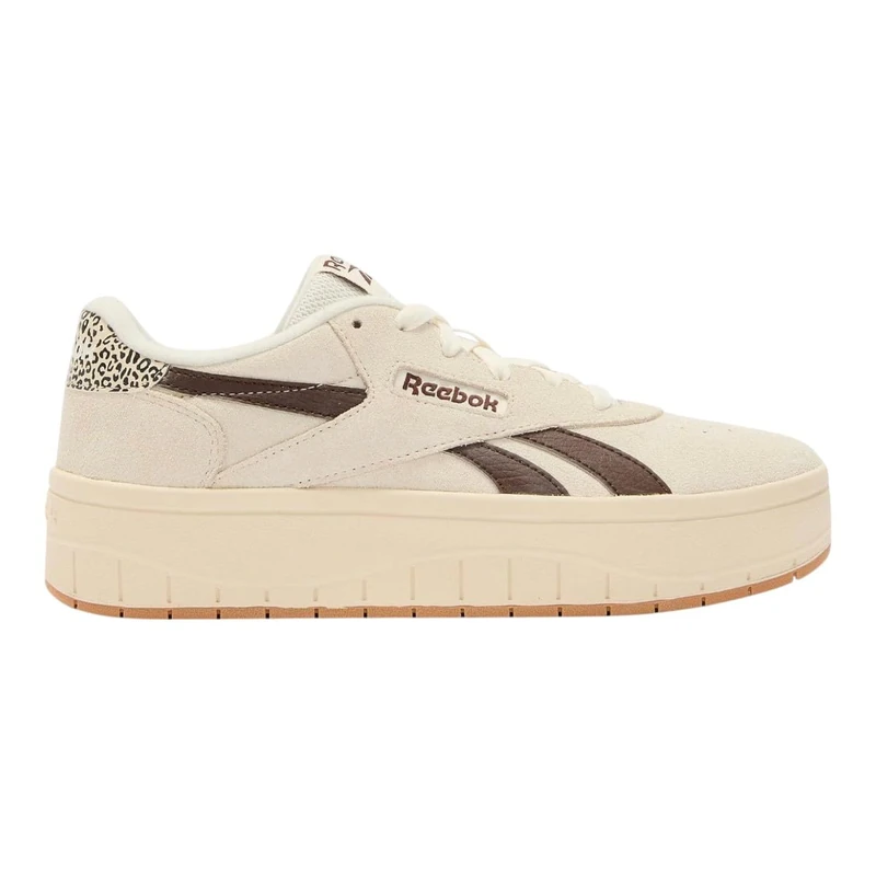 Reebok Women's Court Advance Surge Trainers, Chalk Chalk Unearthed Brown, 5.5 UK