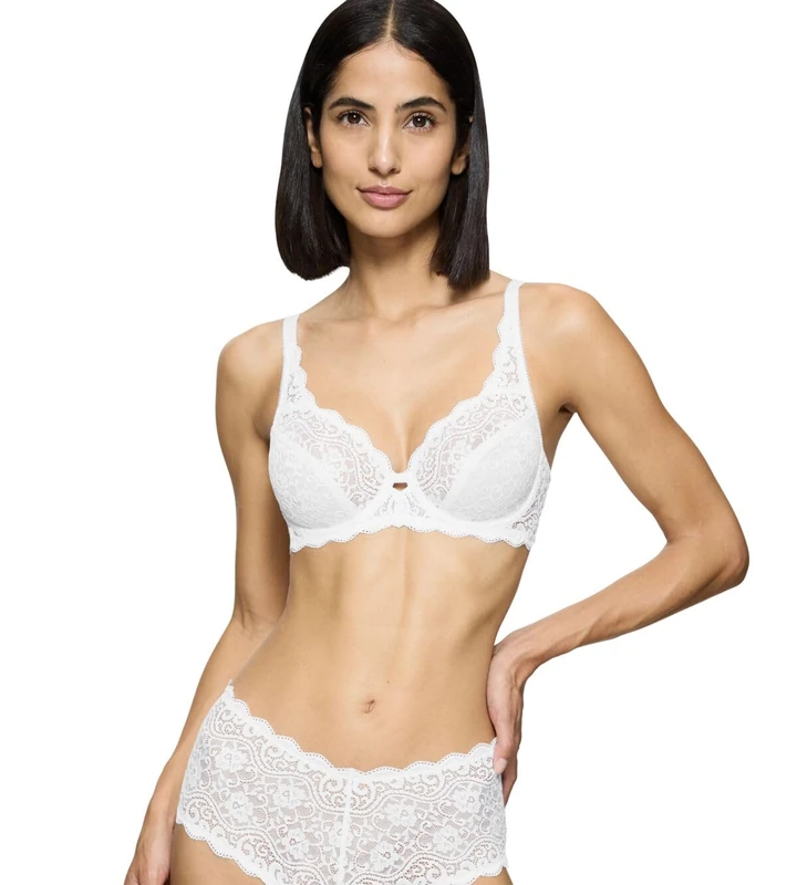 Triumph Amourette W White, White, 34C