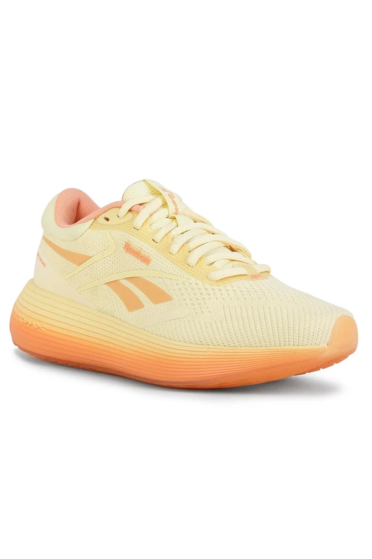 Reebok Women's DMX Comfort + 2.0 Trainers, Bleached Yellow Sunkissed Orange Clay, 3.5 UK