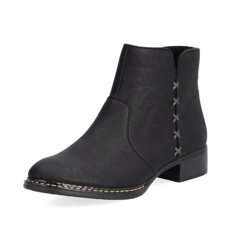 Rieker Women's Ankle Boots 73475, Women's Ankle Boots, Black 00, 3.5 UK