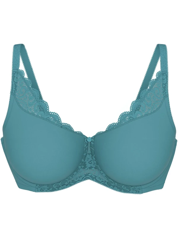 Triumph Women's Amourette Minimizer Bra, Quiet Turquoise, 42C