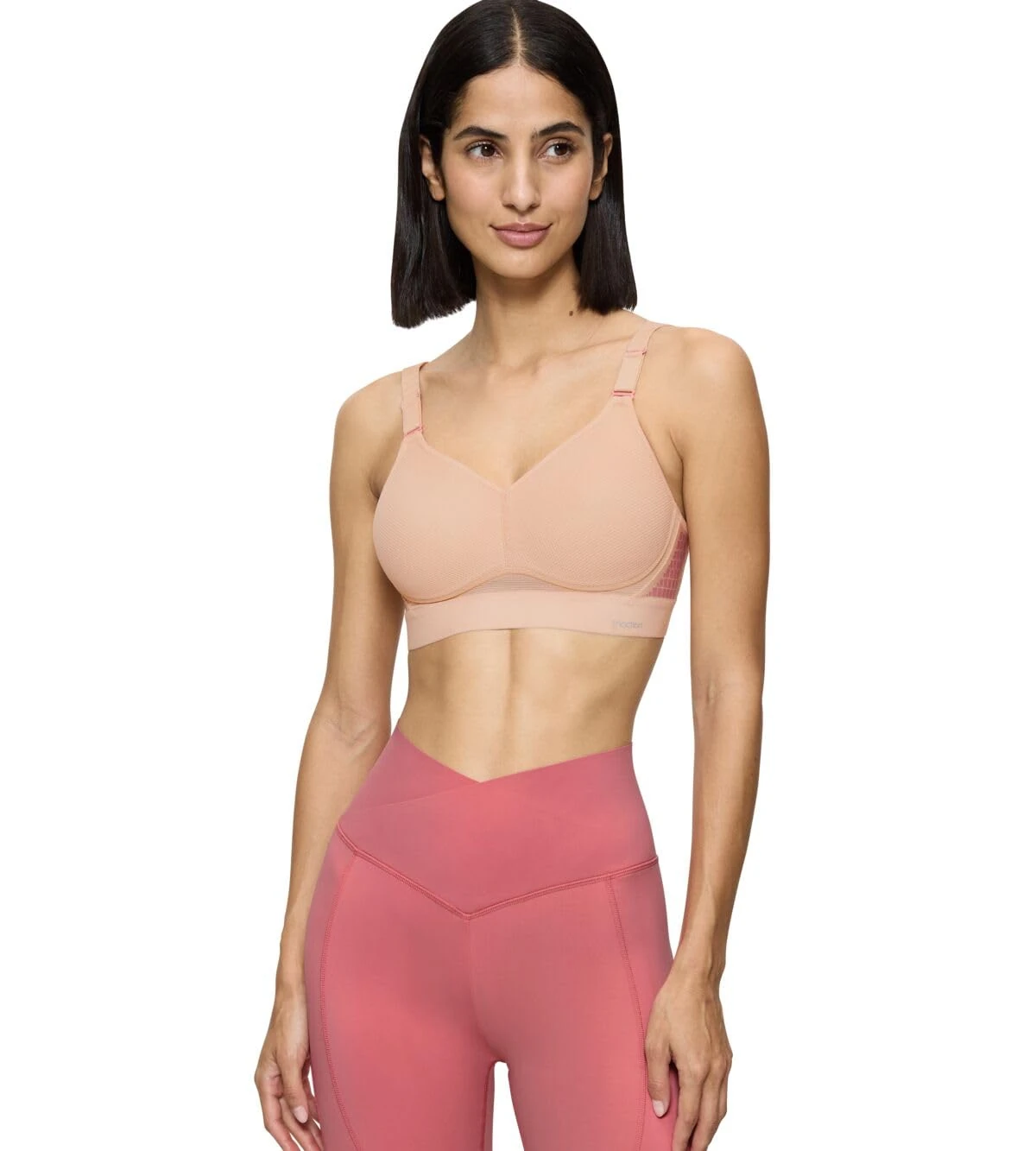 Triumph Womens Triaction Hybrid Lite Sports Bra, Light Brown, 34B EU