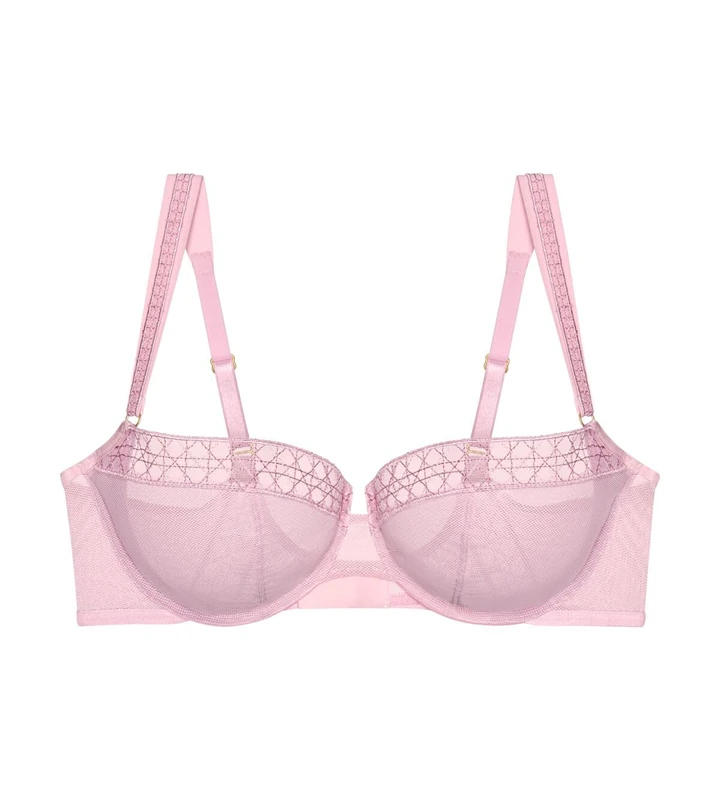 Triumph Women's Palina Cosmic Heartbeat Bra, Vintage Pink, 38E - Image 1