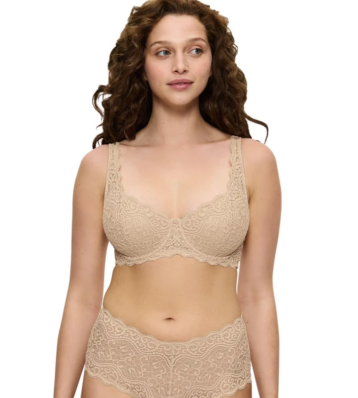Triumph Amourette WHP Half Cup Padded Bra Skin Beige 36DD
