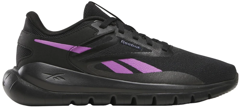 Reebok Women's Split Flex Trainers, Black Twilight Purple Rave, 40 EU