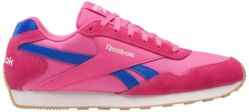 Reebok Women's Glide Low Trainers, Passion Pink Optimum Blue Chalk, 7.5 UK
