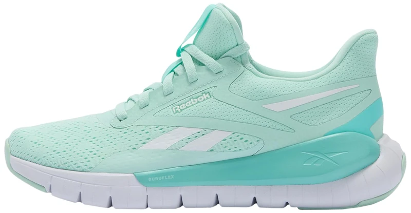Reebok Women's Flex Trainer Trainers, Chalk/Passion Pink/Sand, 36 EU, Chalk Passion Pink Sand, 4 UK