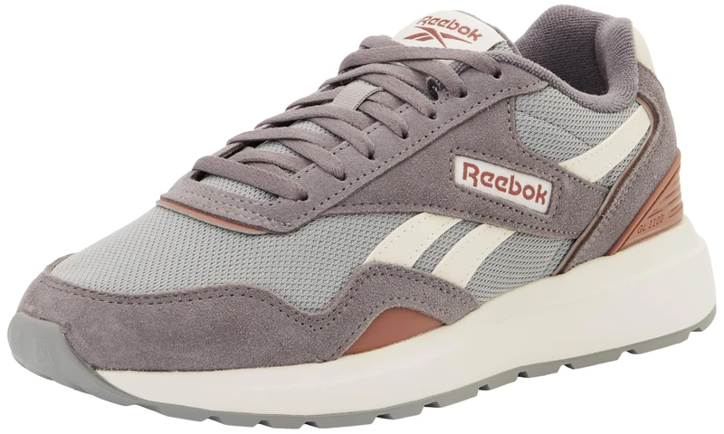 Reebok Women's GL1100 Trainers, Overcast Grey/Grey 3/Scorched Earth, 38.5 EU, Overcast Grey Grey 3 Scorched Earth, 5.5 UK