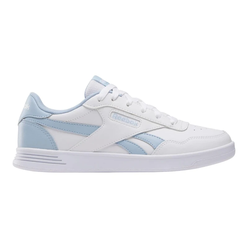 Reebok Women's Court Advance Sneakers, Ftwrwhite Y2kblue Upgradeblue, 6.5 UK
