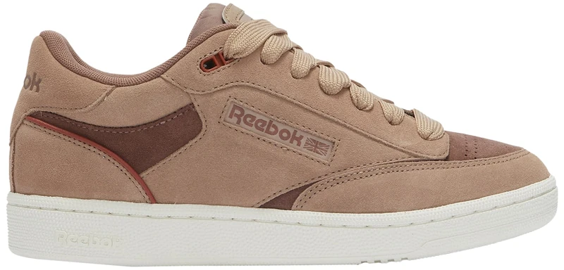 Reebok Women's Club C BULC CLN Sneaker, Earth/SCORCHEDEARTH/HOOPRED, 4 UK