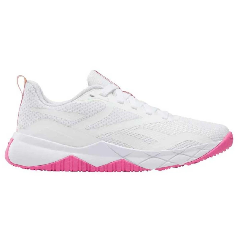 Reebok Women's NFX Trainers, FTWR White True Pink, 5.5 UK