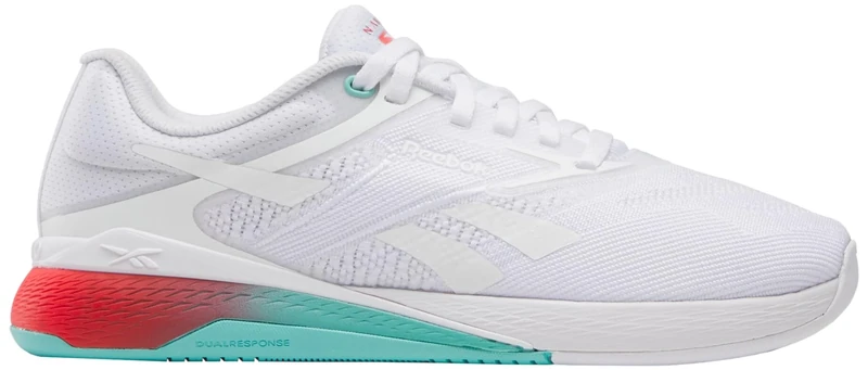 Reebok Women's Nano X5 Trainers, FTW White/Black/Energy Red, 42.5 EU, FTW White Black Energy Red, 9.5 UK