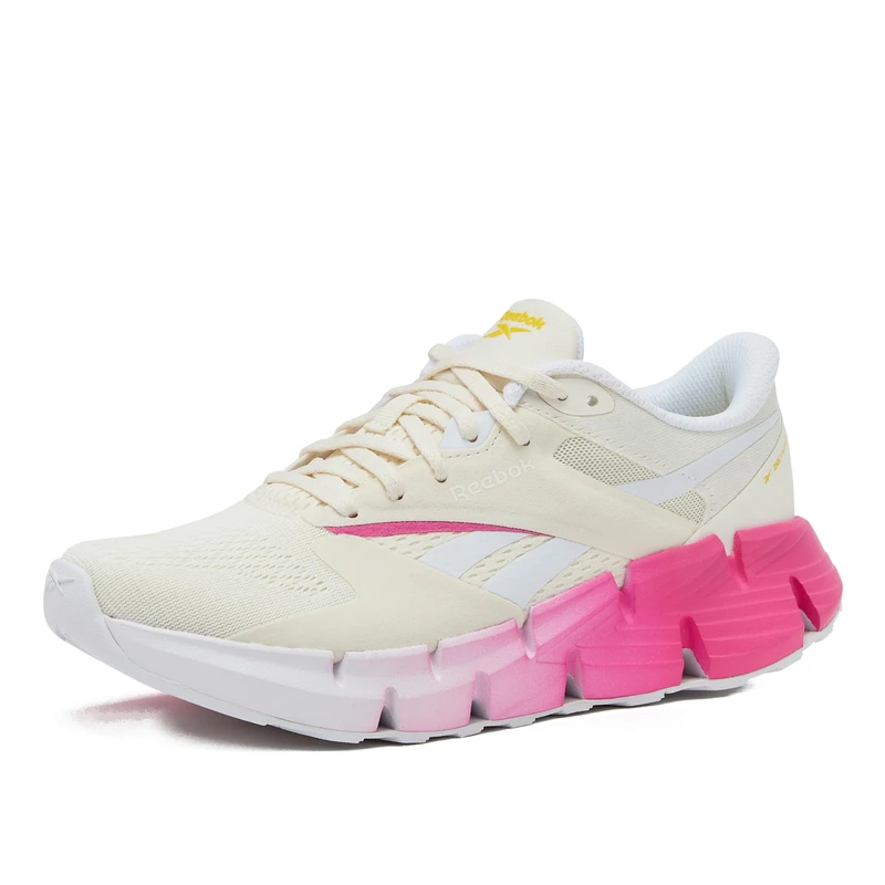 Reebok Girls' Zig Dynamica 5 Trainers, Vintgchalk White Trupink, 4.5 UK