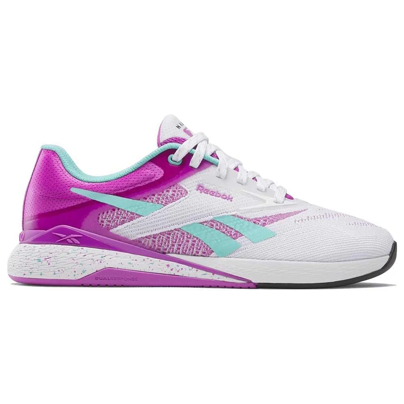 Reebok Women's Nano X5 Trainers - White Purple Aqua - 5.5 UK