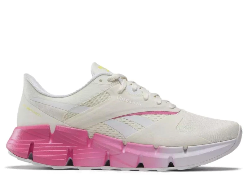 Reebok Girls' Zig Dynamica 5 Trainers, Vintgchalk White Trupink, 6 UK - Image 1