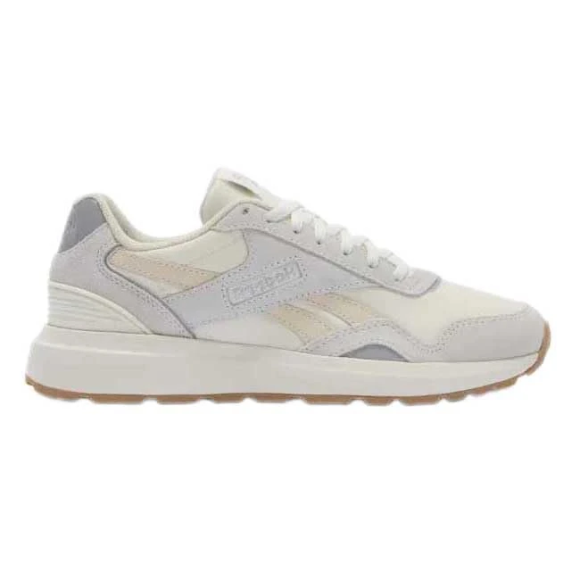 Reebok Women's GL1100 Trainers, Chalk/Barely Grey/Chrome, 42.5 EU, Chalk Barely Grey Chrome, 9.5 UK
