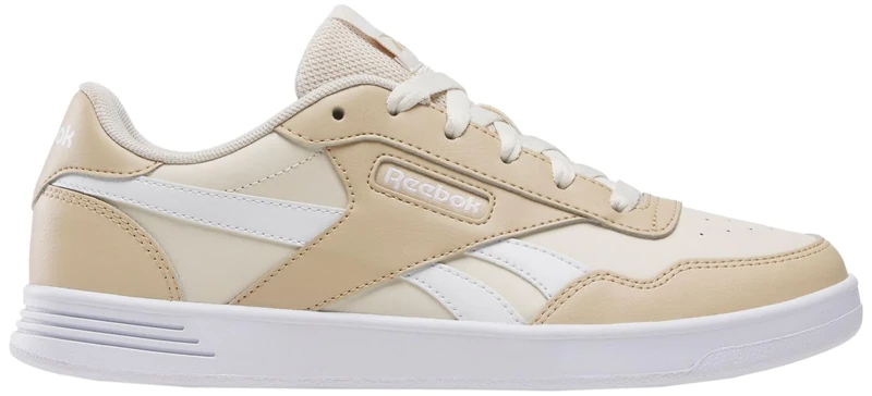 Reebok Women's Court Advance Sneakers, Tan Sand Ftwrwhite, 7.5 UK