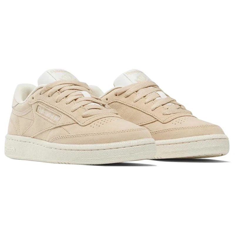 Reebok Women's Club C 85 Sneaker, Tan Sand Clay, 5 UK