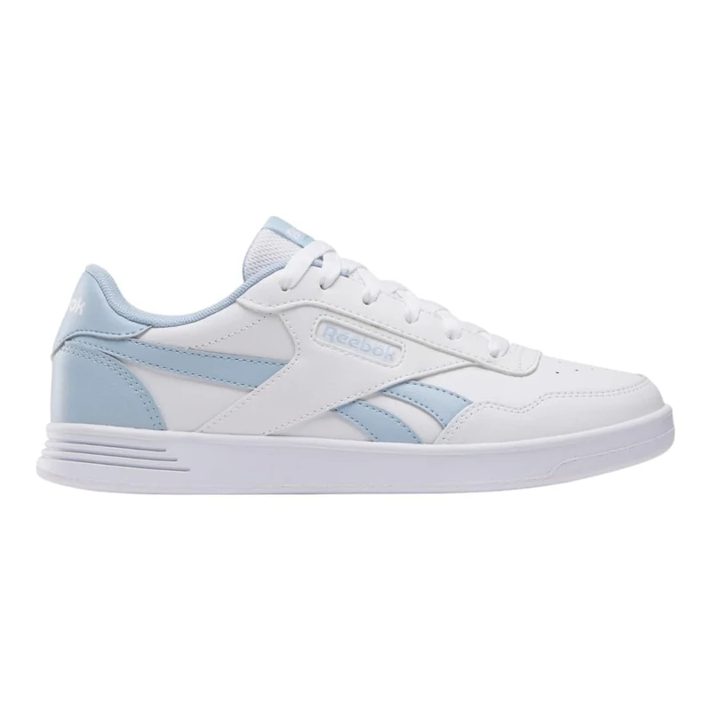 Reebok Women's Court Advance Sneakers, Ftwrwhite Y2kblue Upgradeblue, 5.5 UK