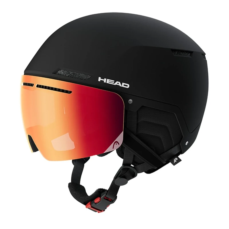 HEAD Cinema Pro Unisex Adult Ski and Snowboard Helmet - Black, M/L