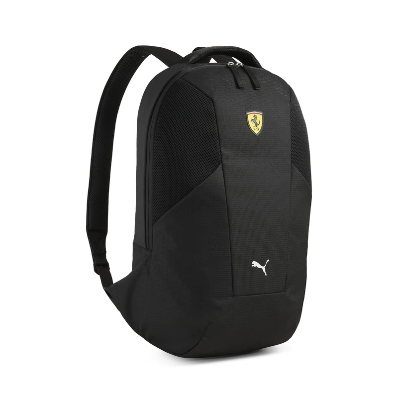 PUMA Unisex Ferrari Race Large Backpack, Puma Black, 23L