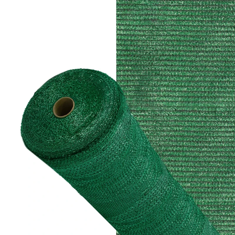 SATURNIA Shade Mesh Roll 2 x 50 Metres, Reduces Radiation, Protection Garden and Terrace, Regulates Temperature, Light Green