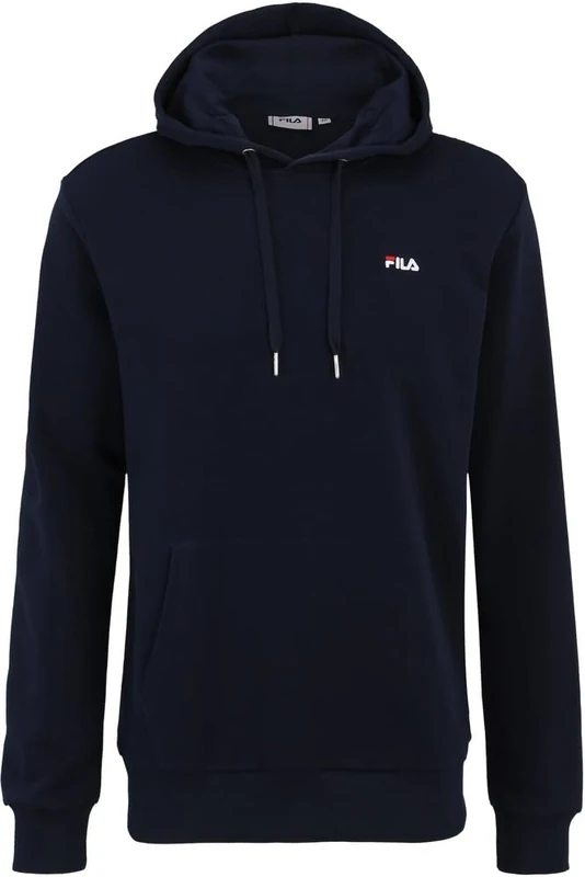 FILA LUMEZZANE Hoodie-Black Iris-L, Black (Black Iris), L
