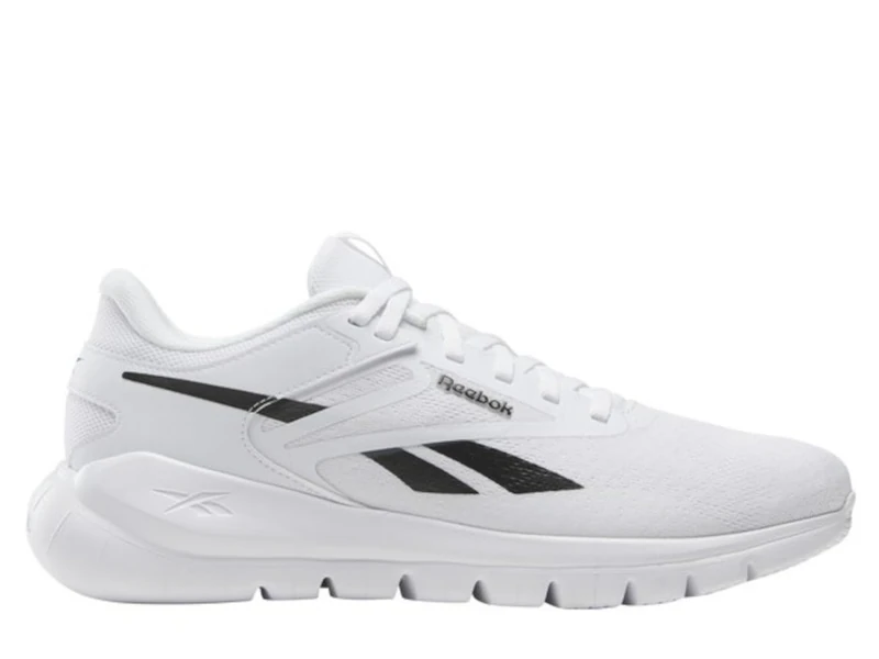 Reebok Men's Split Flex Trainers, White Black, 4 UK