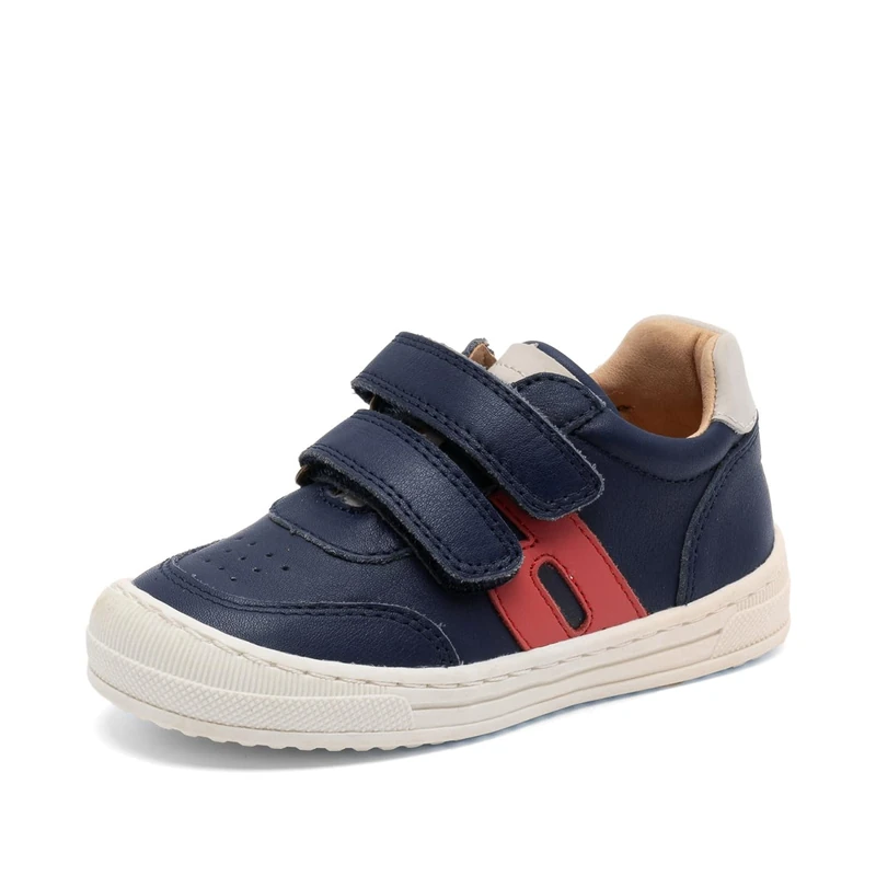 Bisgaard rob, Unisex Kinder Sneaker, Navy,