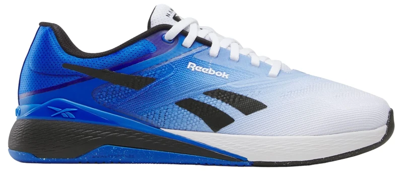 Reebok Unisex Nano X5 Trainers, White Optimum Blue Black, 34.5 EU