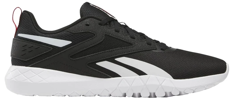 Reebok Flexagon Energy Tr 4 Sneaker Men's, Black FTWR White Energy Red, 10.5 UK