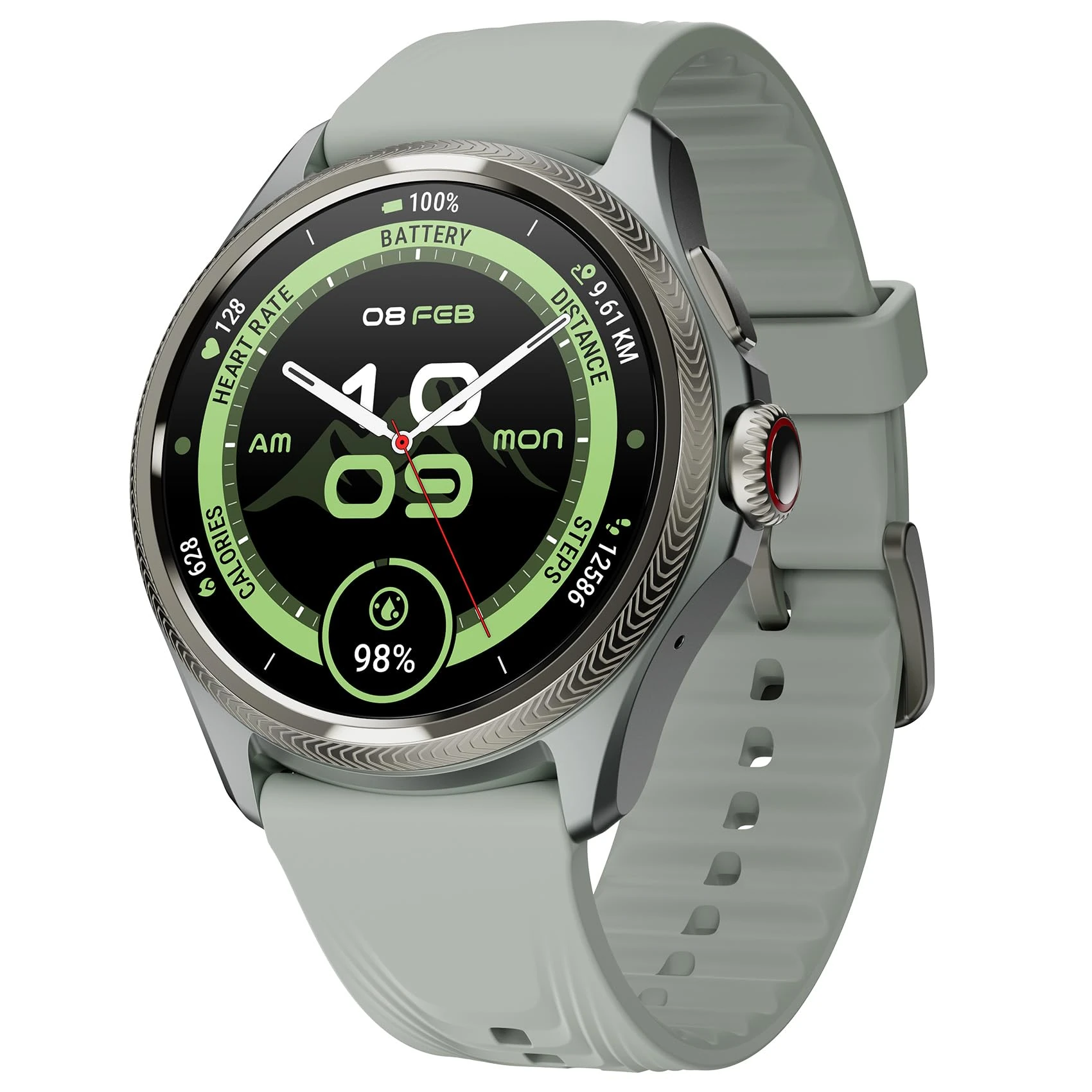TicWatch Pro 5 Enduro Smartwatch for Men 1.43" Android Wear OS Smart Watch 90 Hrs Battery 110+ Workout Modes 7/24 Heart Rate Health Fitness Tracker Outdoor 5ATM GPS Compass Android Compatible Only