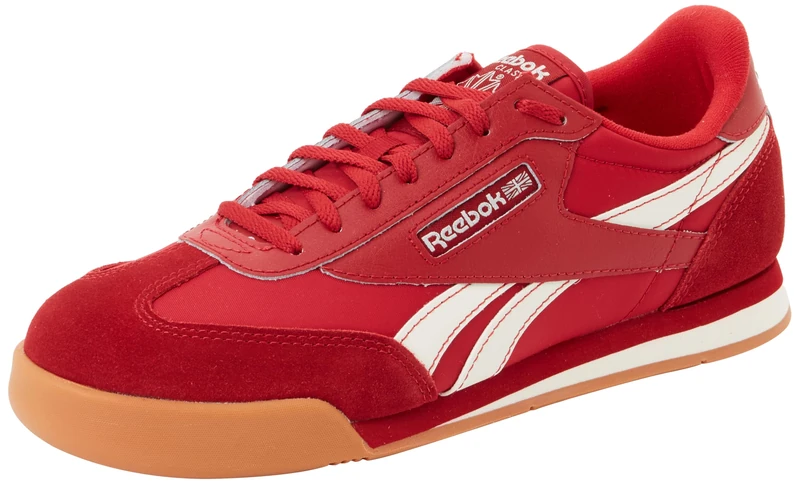 Reebok Unisex CAMPIO XT Sneaker, RED/Chalk/Gum, 7.5 UK