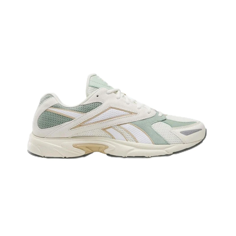 Reebok Unisex Road Prime Trainers, Chalk/Vintage Chalk/Hybrid Green, 44.5 EU, Chalk Vintage Chalk Hybrid Green, 10.5 UK