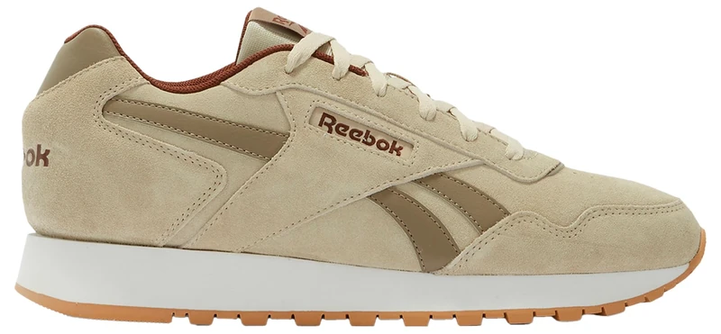 Reebok Unisex Glide Sneaker, Sport Beige Gritty Grey Unearthed Brown, 10 UK