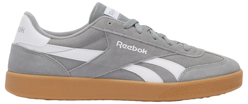 Reebok Unisex Smash Edge Trainers, Grey3 White Gum1, 7 UK