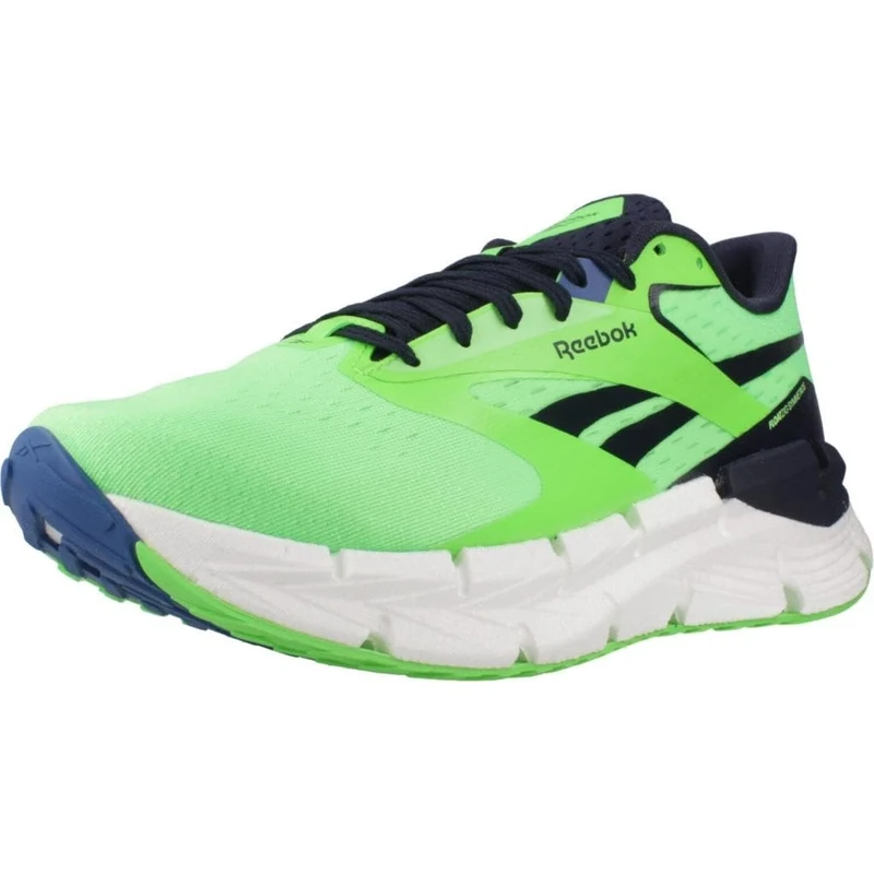 Reebok Men's Floatzig Symmetros Trainers, Solar Lime Vector Navy Twilight Blue, 9.5 UK