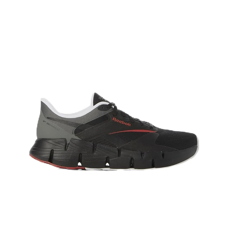 Reebok Unisex Zig Dynamica 5 Trainers, Black Black Grey 5, 6.5 UK