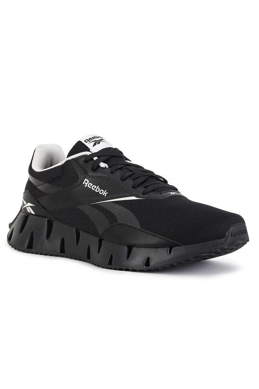 Reebok Unisex Zig Dynamica STR Trainers, Black Washed Black mistgrey, 8.5 UK