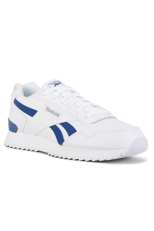 Reebok Unisex Glide Ripple Clip Trainers, White Twilight Blue, 7 UK