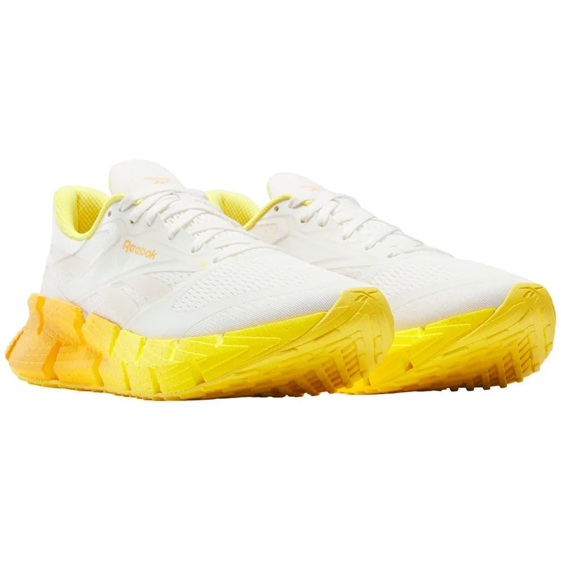 Reebok Men's FLOATZIG 1 Sneaker, Chalk/Sand/Golden Haze, 12 UK