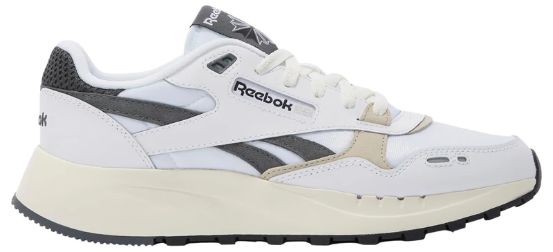 Reebok Unisex Classic Leather 2400 Trainers, White Grey 5 Vintage Chalk, 9 UK