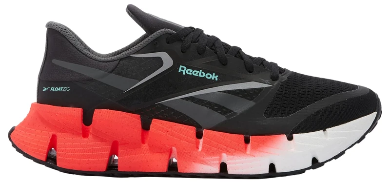 Reebok Men's Floatzig 1 Trainers, Black Grey 5 White, 9.5 UK
